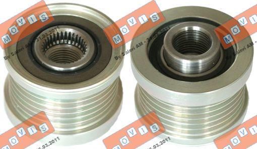 MOVIS AST3335 - Puleggia cinghia, Alternatore www.autoricambi360.it