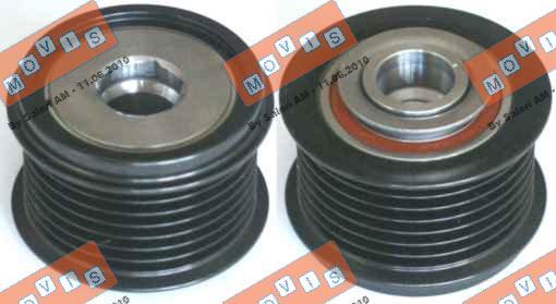 MOVIS AST3268 - Puleggia cinghia, Alternatore www.autoricambi360.it