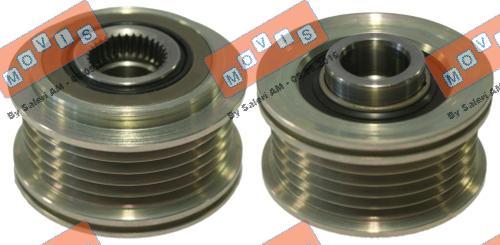 MOVIS AST3746 - Puleggia cinghia, Alternatore www.autoricambi360.it