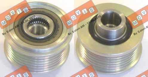 MOVIS AST2957 - Puleggia cinghia, Alternatore www.autoricambi360.it