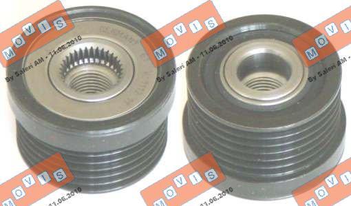 MOVIS AST2930 - Puleggia cinghia, Alternatore www.autoricambi360.it