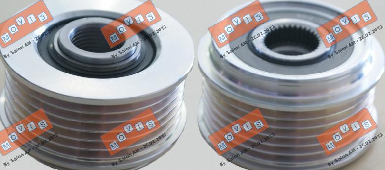 MOVIS AST2721 - Puleggia cinghia, Alternatore www.autoricambi360.it