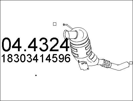 MTS 04.4324 - Catalizzatore www.autoricambi360.it
