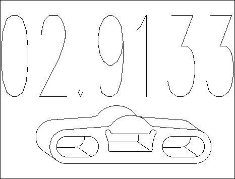MTS 02.9133 - Supporto, Silenziatore www.autoricambi360.it