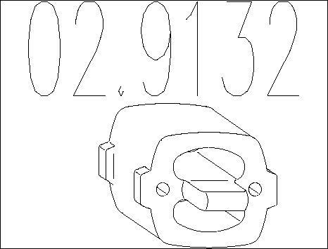 MTS 02.9132 - Supporto, Silenziatore www.autoricambi360.it