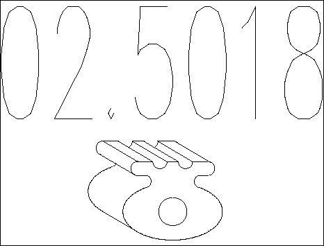 MTS 02.5018 - Supporto, Silenziatore www.autoricambi360.it