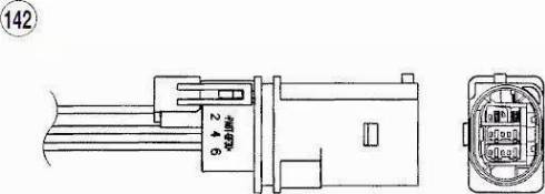 NGK 95001 - Sonda lambda www.autoricambi360.it