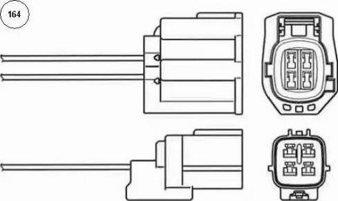 NGK 95845 - Sonda lambda www.autoricambi360.it