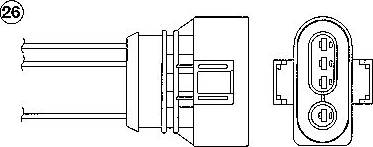 NGK 93429 - Sonda lambda www.autoricambi360.it