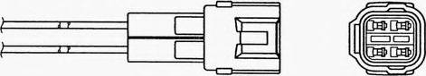 NGK 0008 - Sonda lambda www.autoricambi360.it