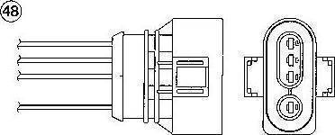 NGK 1400 - Sonda lambda www.autoricambi360.it