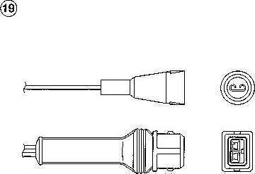 NGK 1833 - Sonda lambda www.autoricambi360.it