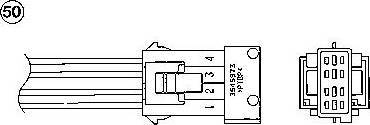 NGK 1765 - Sonda lambda www.autoricambi360.it