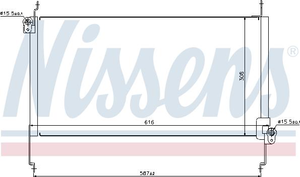 NISSENS 94531 - Condensatore, Climatizzatore www.autoricambi360.it