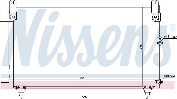 NISSENS 940191 - Condensatore, Climatizzatore www.autoricambi360.it
