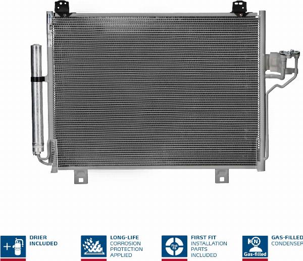 NISSENS 940876 - Condensatore, Climatizzatore www.autoricambi360.it