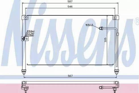 NISSENS 94294 - Condensatore, Climatizzatore www.autoricambi360.it