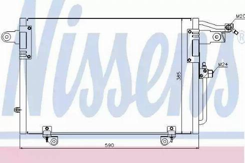 NISSENS 94214 - Condensatore, Climatizzatore www.autoricambi360.it