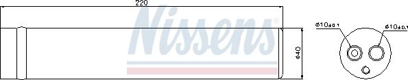 Nissens 95439 - Essiccatore, Climatizzatore www.autoricambi360.it