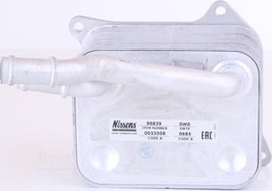 Nissens 90839 - Radiatore olio, Olio motore www.autoricambi360.it