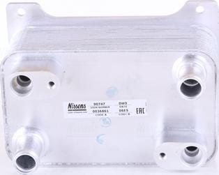 Nissens 90747 - Radiatore olio, Cambio automatico www.autoricambi360.it