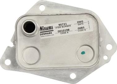 Nissens 90721 - Radiatore olio, Olio motore www.autoricambi360.it