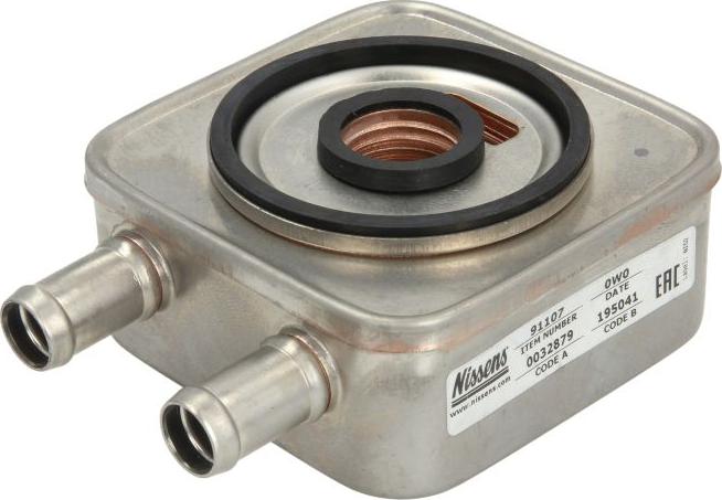 Nissens 91107 - Radiatore olio, Cambio automatico www.autoricambi360.it