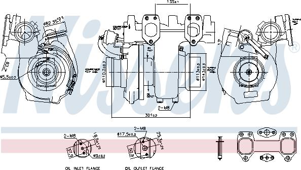 NISSENS 93694 - Turbocompressore, Sovralimentazione www.autoricambi360.it