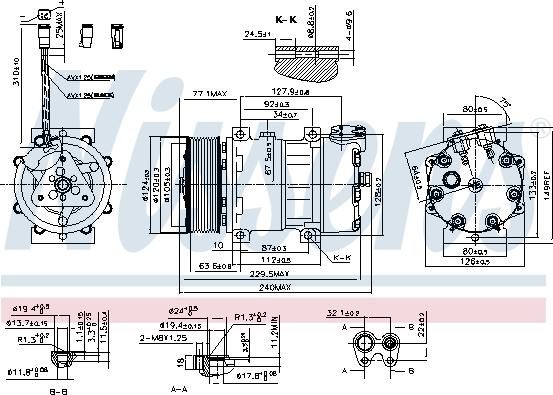 NISSENS 890022 - Compressore, Climatizzatore www.autoricambi360.it