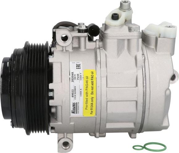 NISSENS 89022 - Compressore, Climatizzatore www.autoricambi360.it