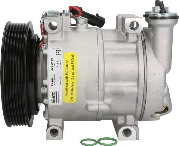 Nissens 89120 - Compressore, Climatizzatore www.autoricambi360.it