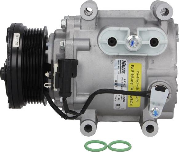 NISSENS 89241 - Compressore, Climatizzatore www.autoricambi360.it