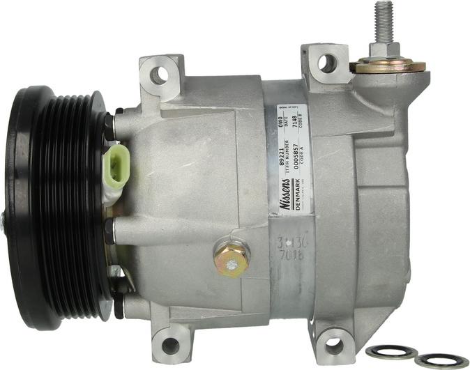 NISSENS  89221 - Compressore, Climatizzatore www.autoricambi360.it