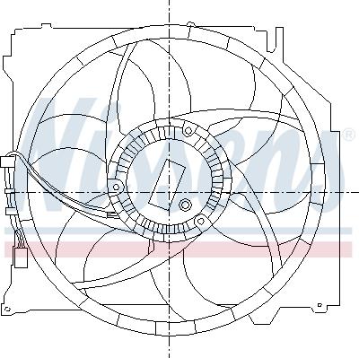 Nissens 85066 - Ventola, Raffreddamento motore www.autoricambi360.it