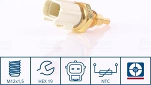 Nissens 207098 - Sensore, Temperatura refrigerante www.autoricambi360.it