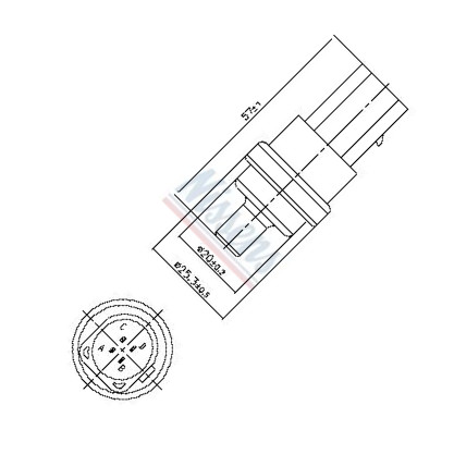 NISSENS 207009 - Sensore, Temperatura refrigerante www.autoricambi360.it