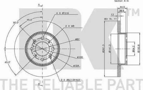 NK 533620 - Molla autotelaio www.autoricambi360.it