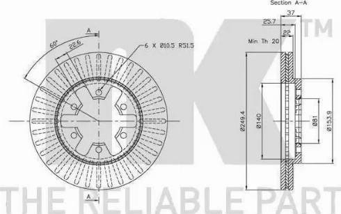 NK 534765 - Molla autotelaio www.autoricambi360.it