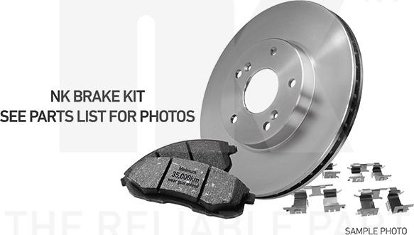 NK 2995010054 - Kit freno, Freno a disco www.autoricambi360.it