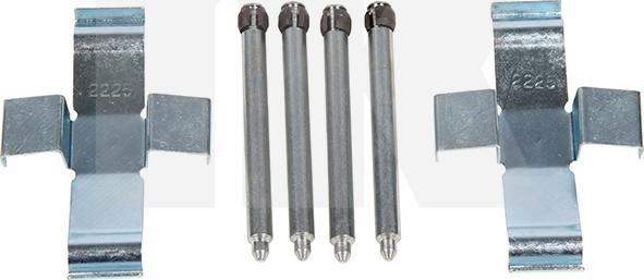NK 7999916 - Kit accessori, Pastiglia freno www.autoricambi360.it