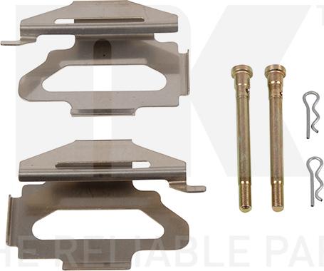 NK 7999141 - Kit accessori, Pastiglia freno www.autoricambi360.it