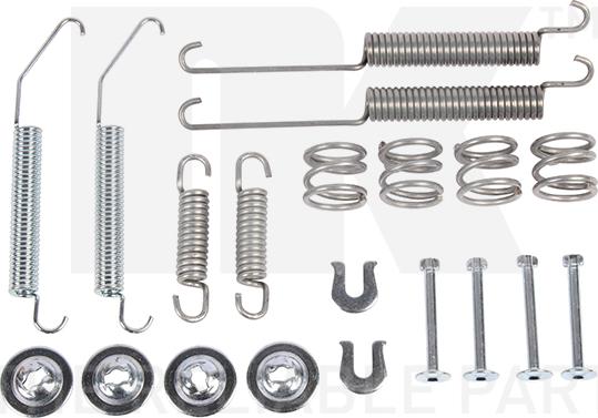 NK 79991034 - Kit accessori, Ganasce freno www.autoricambi360.it