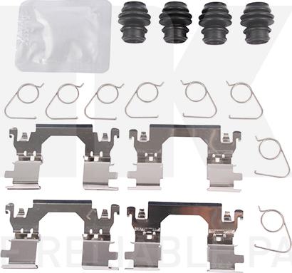 NK 79991030 - Kit accessori, Pastiglia freno www.autoricambi360.it