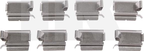 NK 79991820 - Kit accessori, Pastiglia freno www.autoricambi360.it