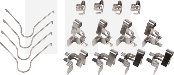 NK 7945030 - Kit accessori, Pastiglia freno www.autoricambi360.it