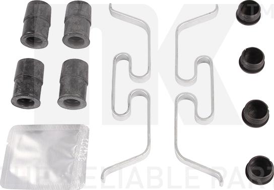 NK 79480050 - Kit accessori, Pastiglia freno www.autoricambi360.it