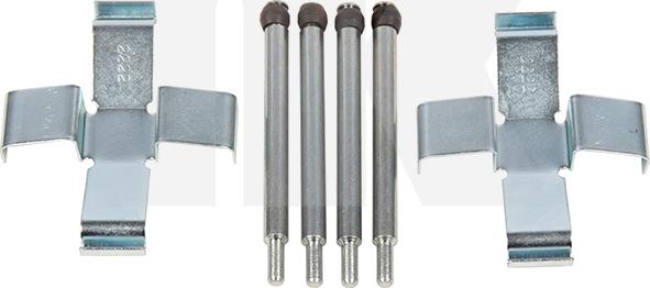 NK 7947925 - Kit accessori, Pastiglia freno www.autoricambi360.it