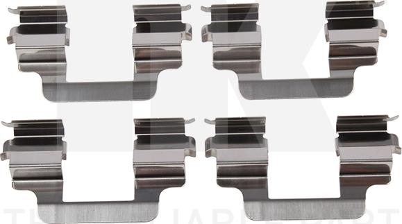 NK 7947610 - Kit accessori, Pastiglia freno www.autoricambi360.it