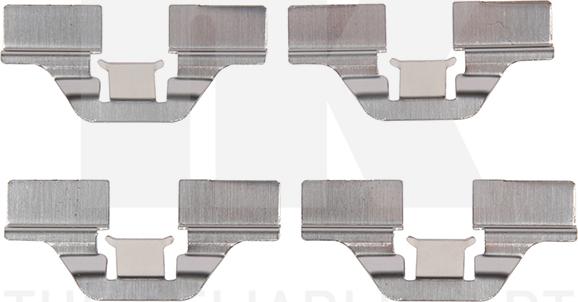 NK 7947211 - Kit accessori, Pastiglia freno www.autoricambi360.it