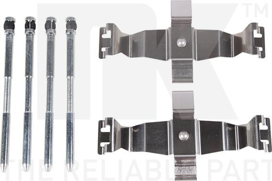 NK 7966002 - Kit accessori, Pastiglia freno www.autoricambi360.it